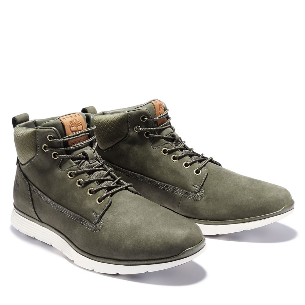 Tenisi Timberland Barbati Masline Verzi - Killington Piele Chukka Boots - Romania - OQXMLP093